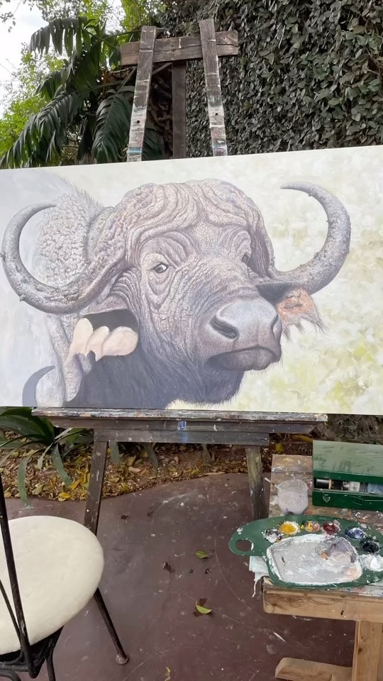 Artist in residence currently is Penda Mollel. Penda is a regular artist and one of our preferred mural artists. One of his murals greets all guests upon arrival #artistinresidence #artist #artgallery #studio #exhibition #community #art