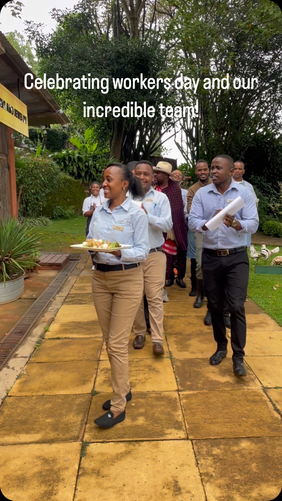 Today we celebrate workers day, labour day, May Day. A day that recognizes all the hard working people. Gibb’s Farm would not be what it is without such an amazing, dedicated, diverse and passionate group of people.  Truly valued and appreciated Asante, nashukuru, Asante sana #workersday #team #work #labourday #appreciate #respect #care #valued